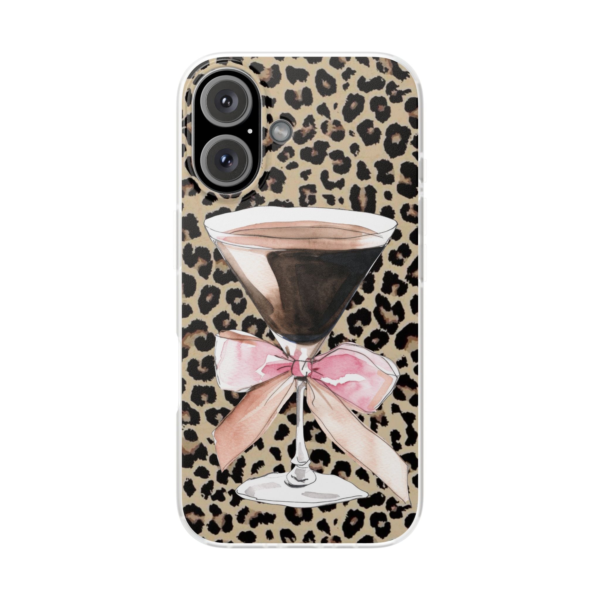 Espresso Martini cheetah case